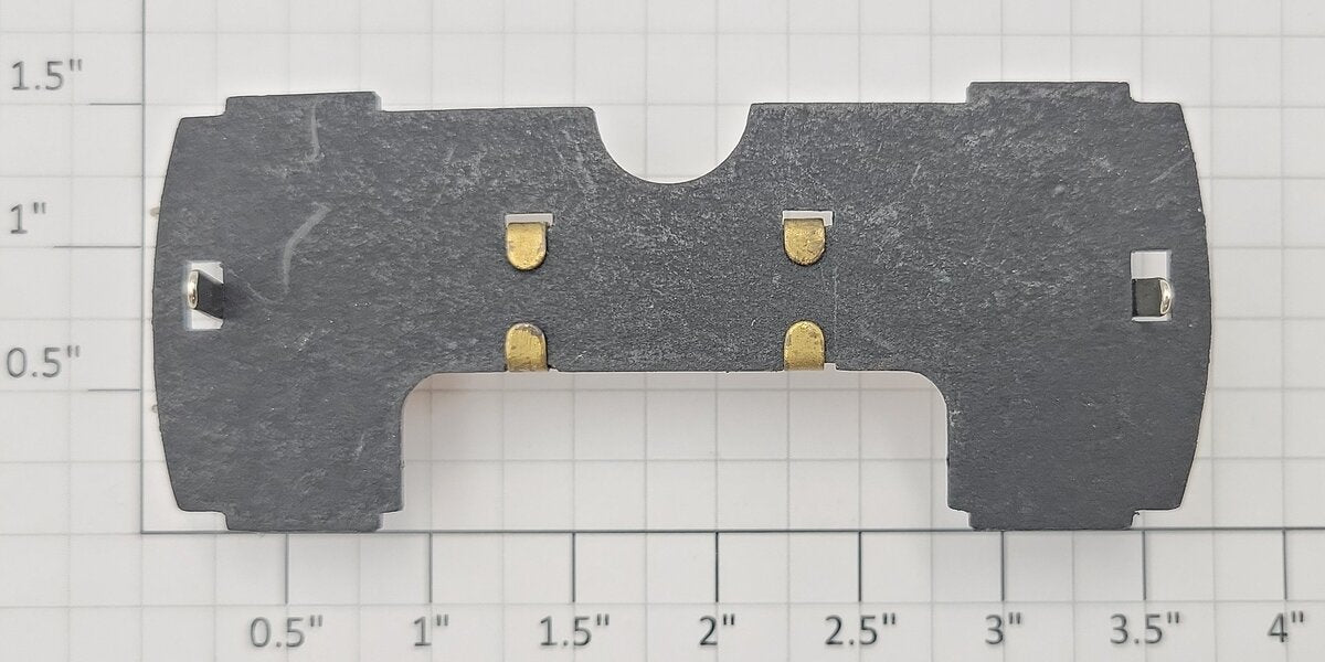 McCoy 237 Standard Gauge Black Plate Super Motor Collector without Rollers