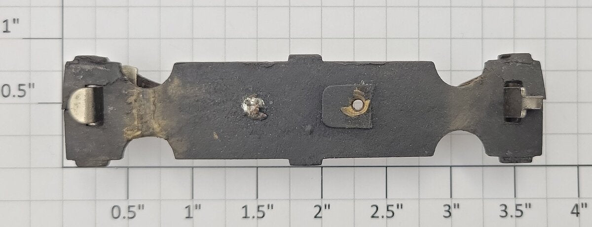 Ives 258-10 O Gauge Steam Loco Collector Roller Assembly