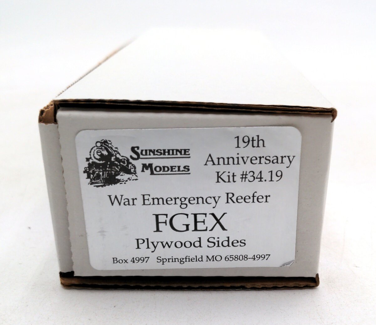 Sunshine Models 19.1R HO War Emergency Reefer Plywood Side FGEX 19th Anniversary