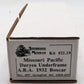 Sunshine Models 21.19 HO "MP" Duryea Underframe A.R.A. 1932 Boxcar Kit