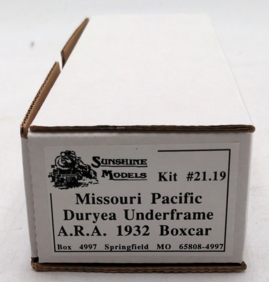 Sunshine Models 21.19 HO "MP" Duryea Underframe A.R.A. 1932 Boxcar Kit
