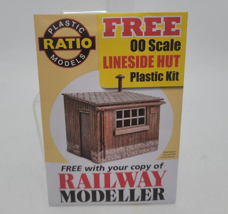 Ratio OO Scale Lineside Hut Plastic Kit