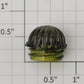 Lionel ZW-23 O Gauge Transparent Olive Green Jewel Lens Cap - Fits VW, ZW, LTC