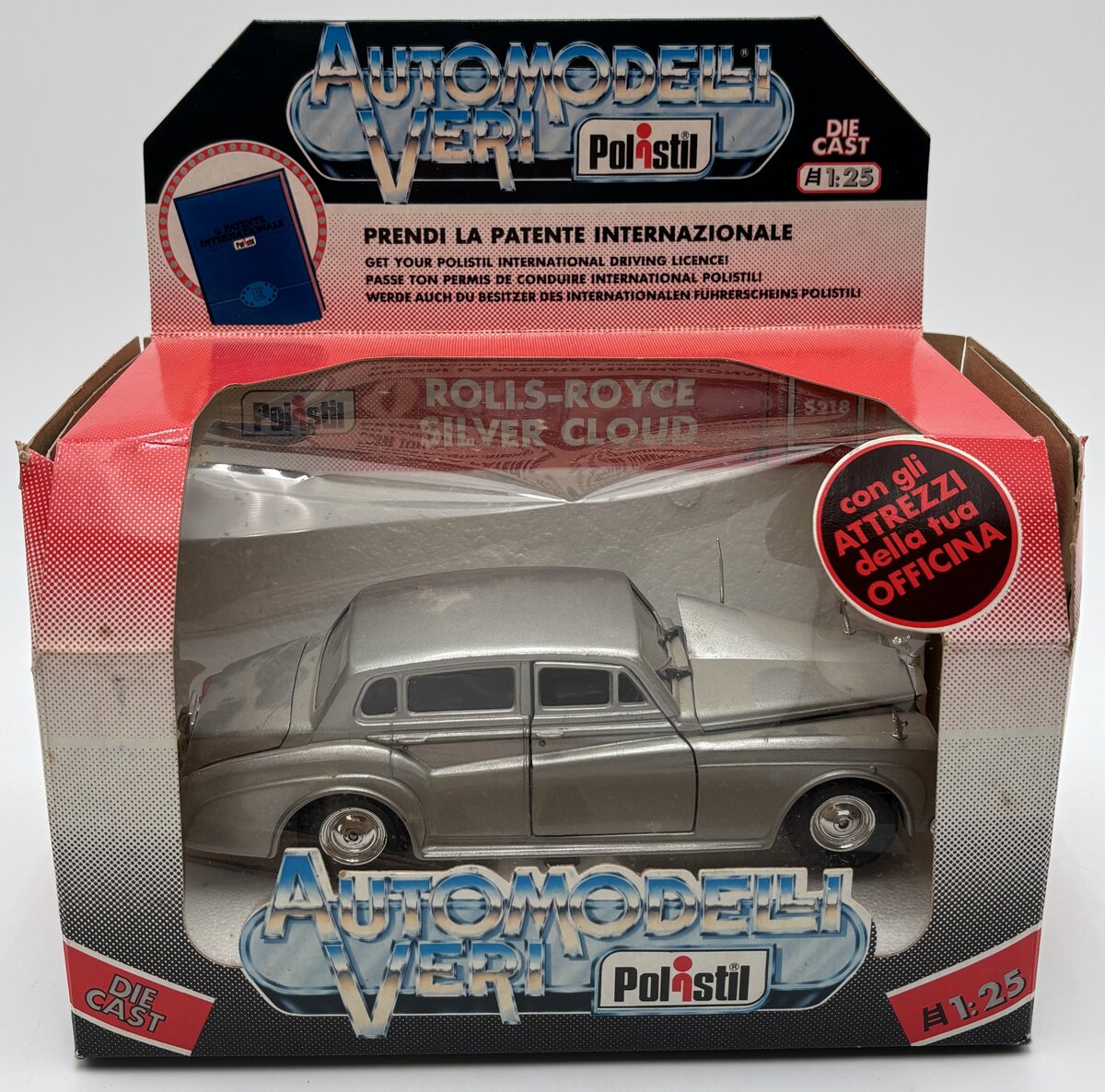 Polistil 1:25 Rolls-Royce Silver Cloud Die-Cast