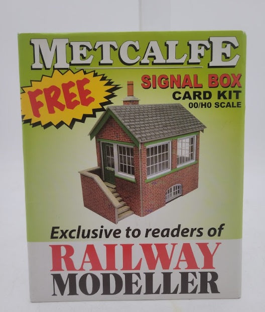 Metcalfe OO / HO Scale Signal Box Railway Modeller Card Kit