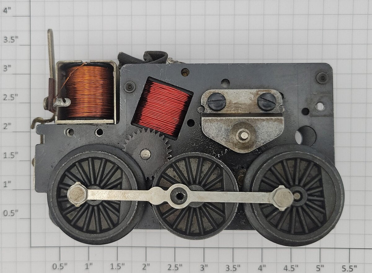 Lionel 2026-100 Later 6-Wheel Version Motor Chassis with E-Unit and Side Rods