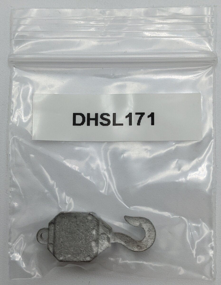 DHS DHSL171 Diecast Tow Hook Unfinished