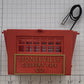 Lionel 12983-5 Red Plastic Culvert Unloader Tower House with Lamp