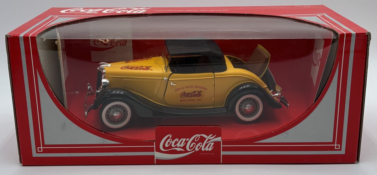 Hartoy 1:18 1934 Coca-Cola Ford Roadster