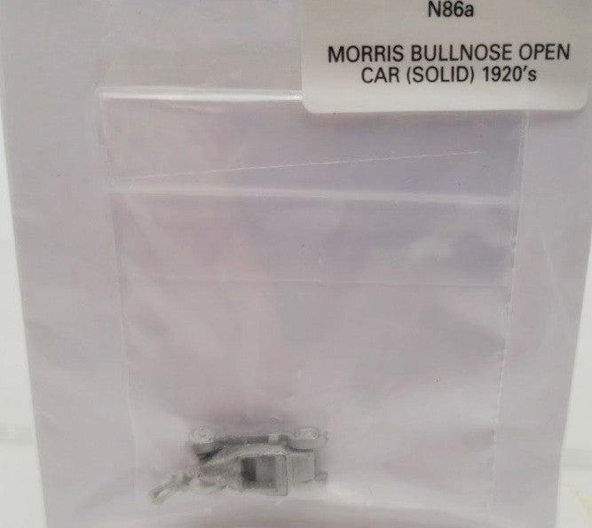 Fleet Line N86a N Scale By Gem Morris Bullose Open Car Solid 1920's Metal Kit