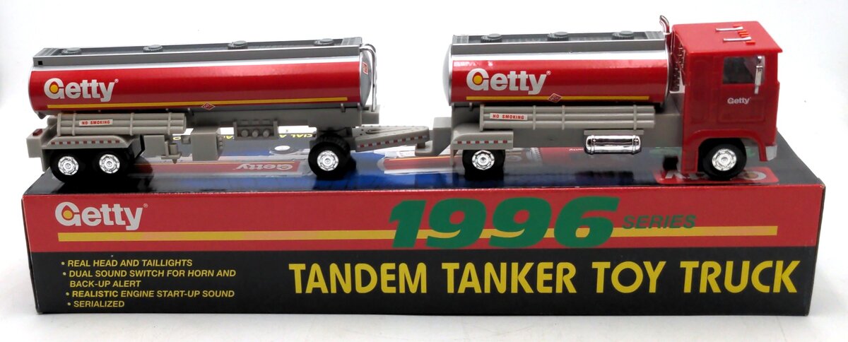Getty 1996 Tandem Tanker Toy Truck