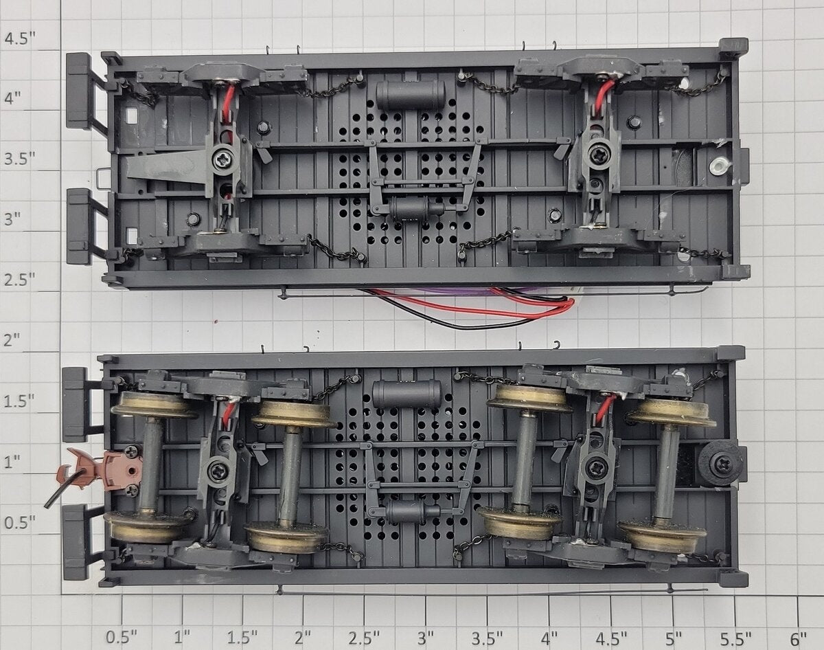 S-Helper SHS-TF S Scale Plastic Tender Frame Lot (Pack of 4)