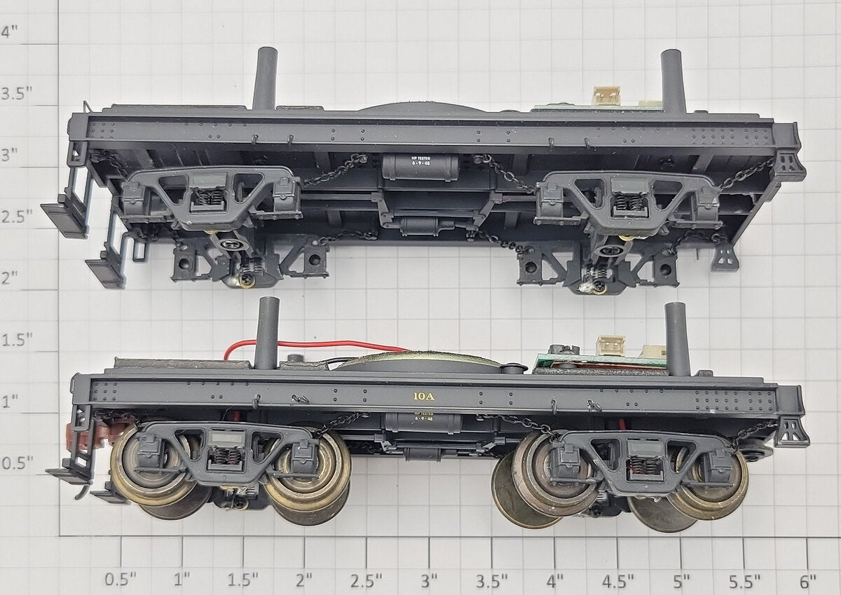 S-Helper SHS-TF S Scale Plastic Tender Frame Lot (Pack of 4)