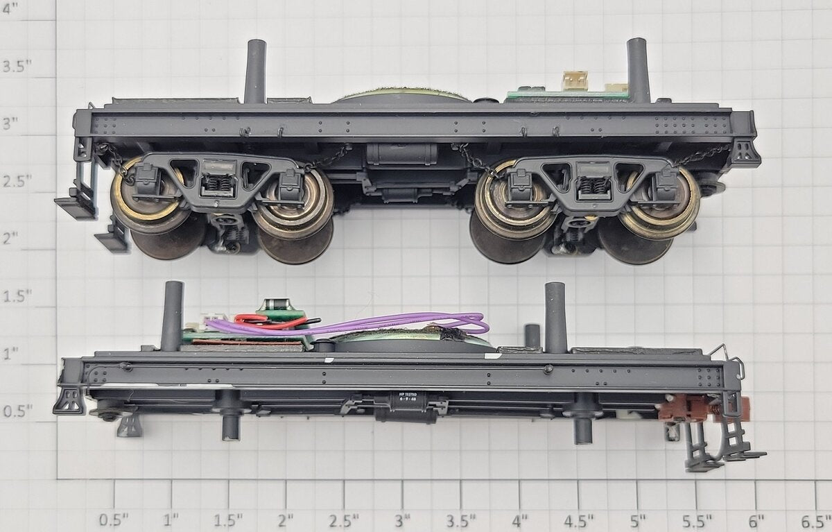 S-Helper SHS-TF S Scale Plastic Tender Frame Lot (Pack of 4)