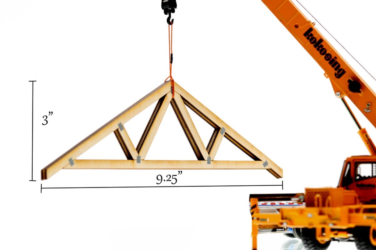 DHS DHSL018 1:50 Wood Truss Load