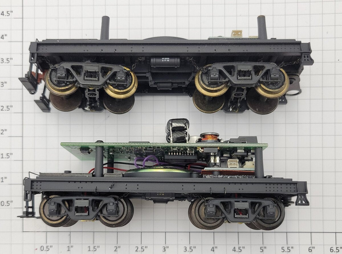 S-Helper SHS-TFP S Scale Plastic Tender Frame Lot (Pack of 2)