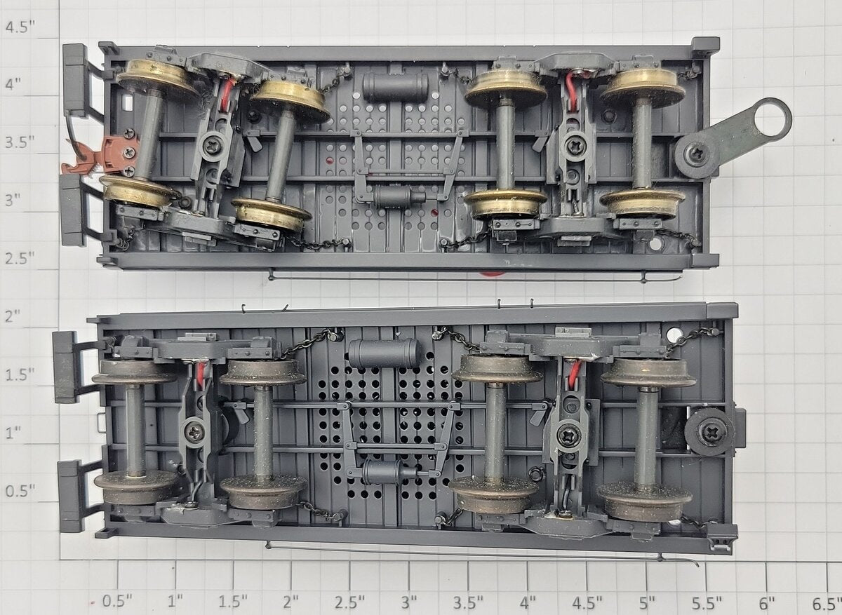 S-Helper SHS-TFP S Scale Plastic Tender Frame Lot (Pack of 2)