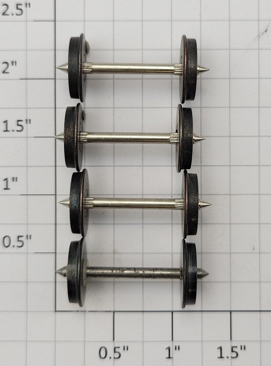 S-Helper SHS-WSNM Metal Wheelset with Nickel Axle (Pack of 4)