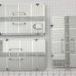 Lionel 6-17460 PS-5 Gondola Silver 3 - Piece Roof Set