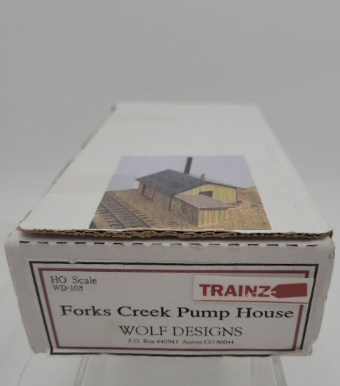 Wolf Designs WD-103 HO Scale Forks Creek Pump House Building Kit
