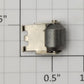 Lionel 8209-165 O Pickup Collector Carbon Roller and Bracket Assembly