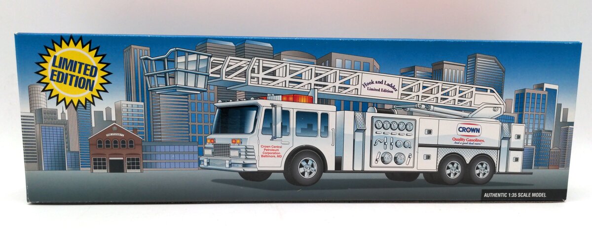 Crown Central 1996 1:35 Scale Aerial Tower Fire Truck