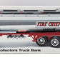 Texaco 1997 1:32 Scale Fire Chief Gasoline Tanker Truck Bank