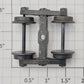 S-Helper 651-15-01 S Scale Metal Hopper Truck With Wheels