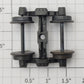 S-Helper 651-15-01 S Scale Metal Hopper Truck With Wheels