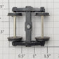 S-Helper 1096-15-02 S Scale Tender Metal Truck With Wheels