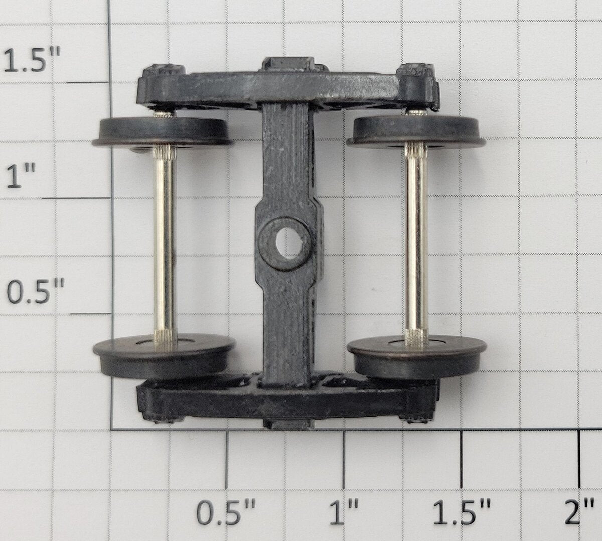 S-Helper 1096-15-02 S Scale Tender Metal Truck With Wheels