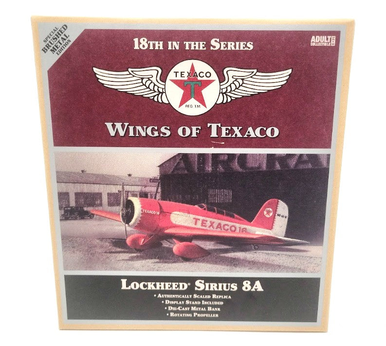 Ertl CP5908 1:43 Scale Wings of Texaco Lockheed Sirius 8A Airplane Texaco #16