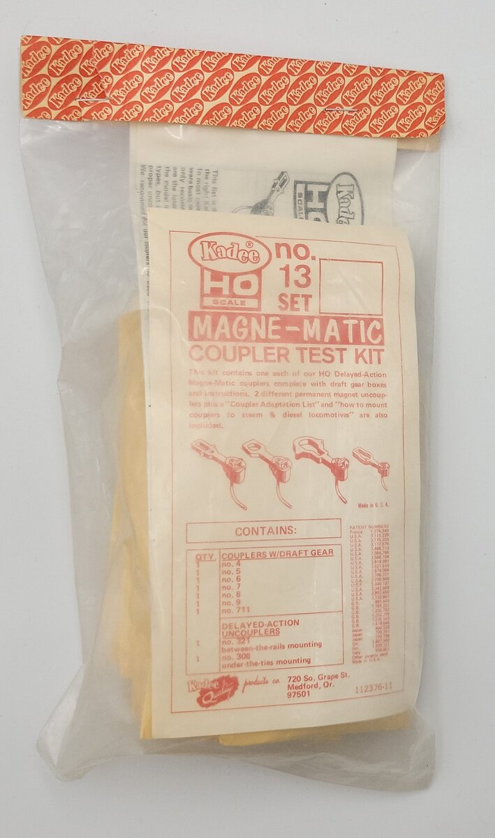 Kadee 13 HO No. 13 Set Magne-Matic Coupler Test Kit