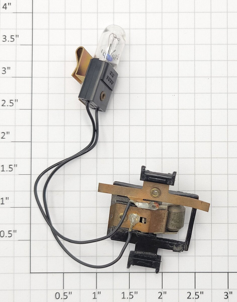 K-Line K6100-6 O Gauge Caboose Pickup Roller and Light Socket Assembly