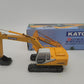 Kato 1:43 Scale Yellow & Gray Super Exceed HD820 Hydraulic Excavator Die-Cast EX/Box