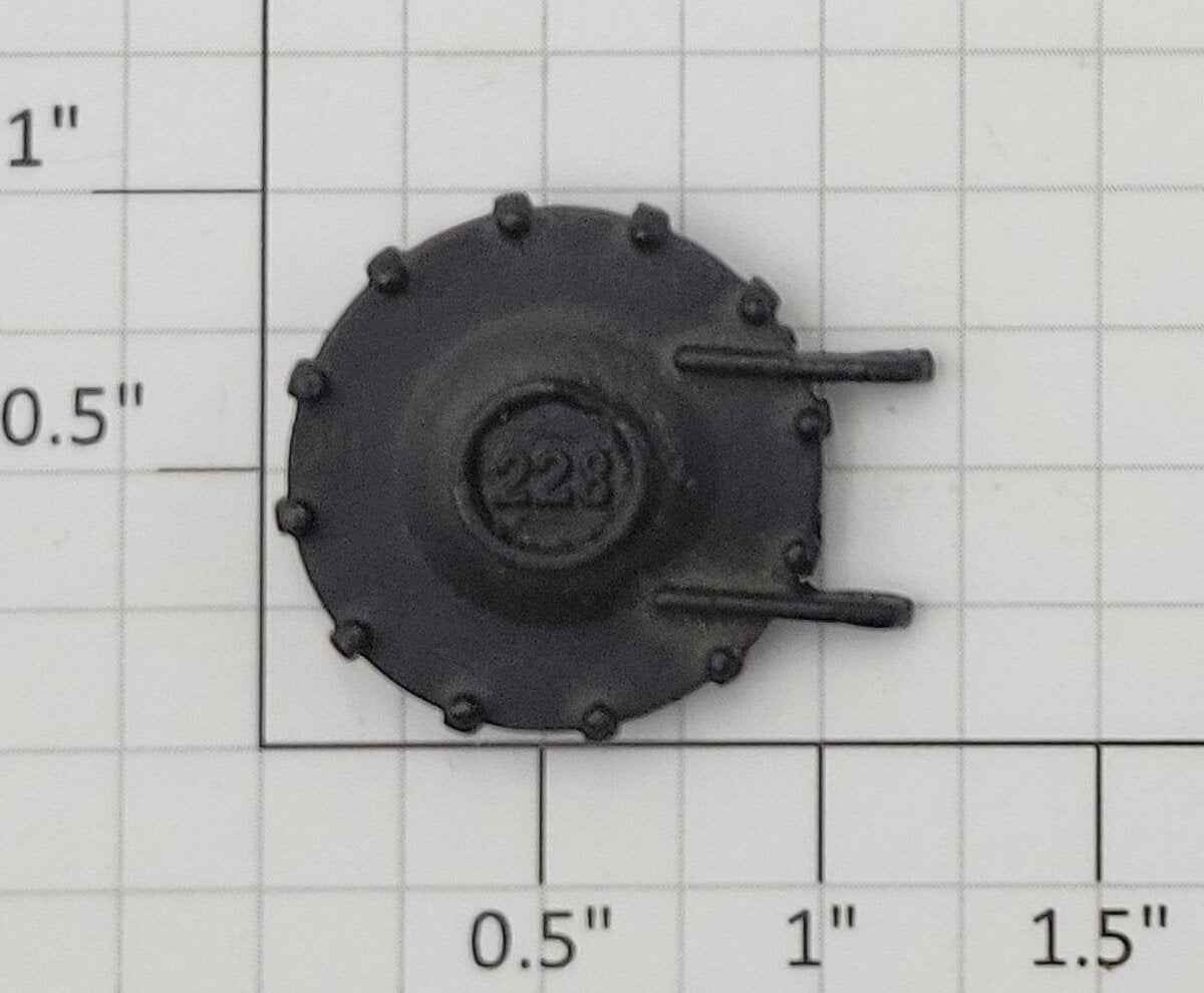 Lionel 228-3 O Gauge Prewar 0-6-0 Steam Switcher Smoke Box Boiler Front Door