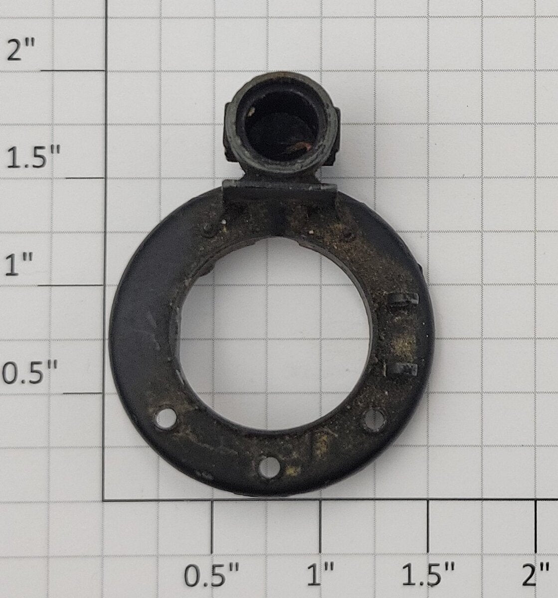 Lionel 227-16 O Gauge Prewar Switcher Boiler Front Headlight / Door Housing #227