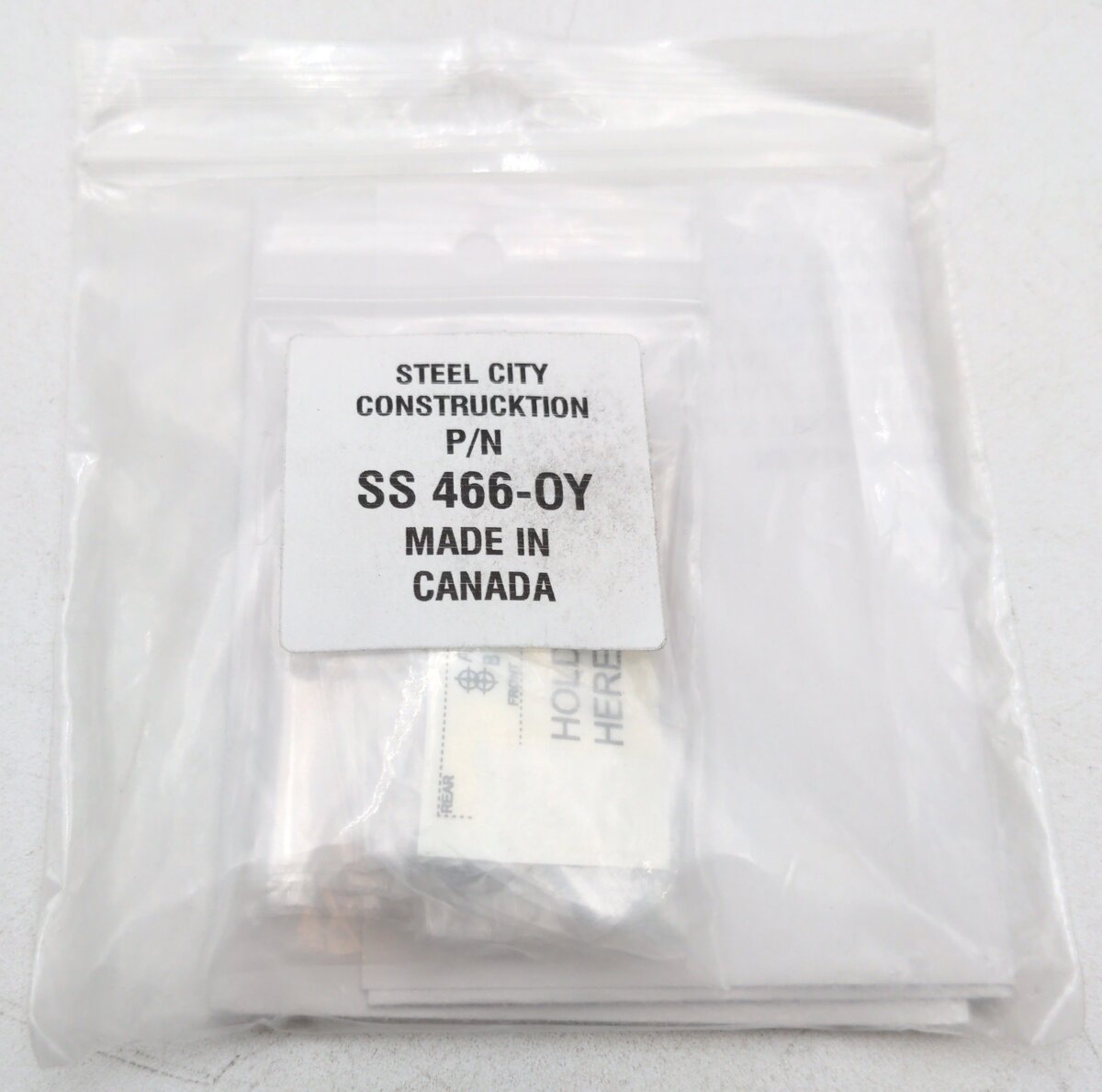 Steel City SS466-OY 1:34 Scale Hydraulic Line/Light Kit for NZG #233/#298/#451