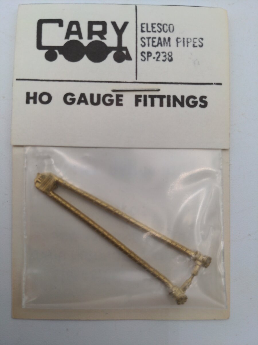 Cary Loco Works SP-238 HO Elesco Steam Pipes