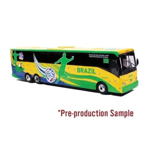 Iconic Replicas 87-0716 1:87 World Cup Brazil Van Hool CX-45 Motorcoach Bus