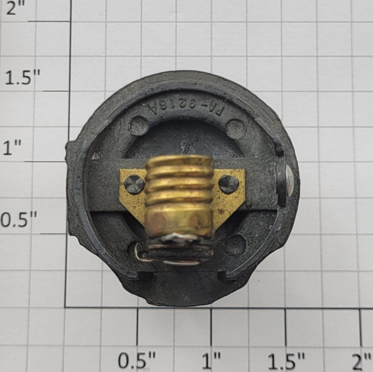 American Flyer PA9216A S Scale Cast Hudson Boiler Front with Light Socket