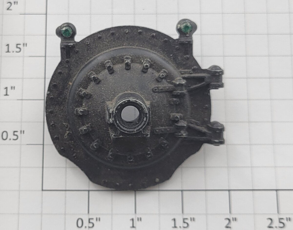 Lionel 2046-13 O Gauge Black Cast Boiler Front with Jewels