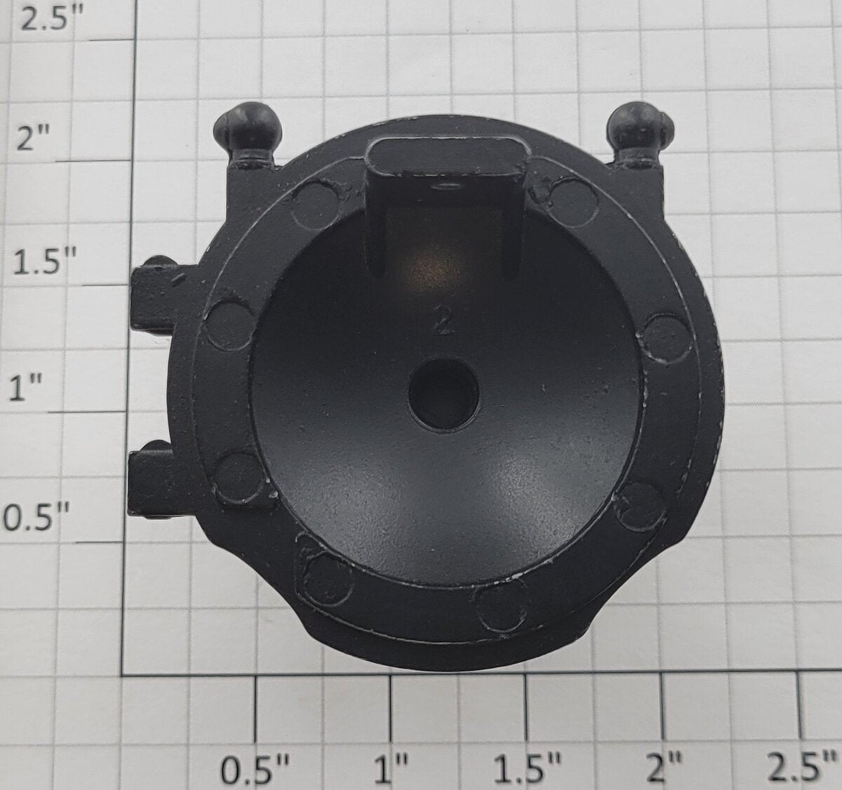 Lionel 2046-13 O Gauge Black Cast Boiler Front with Jewels
