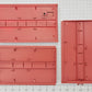 Lionel 6-27088 PS-5 Gondola Rust Red 3 - Piece Roof Set - Damaged