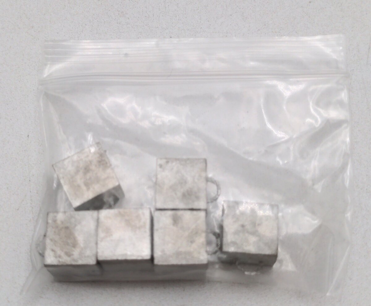 Steel City SSR300-06-U 1:50 Concrete Block 2x2x2 - Qty 6- Unfinished