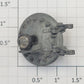 Lionel 226E-57 O Gauge Cast Boiler Front Door w/ Headlight, Door & Lamp Clips
