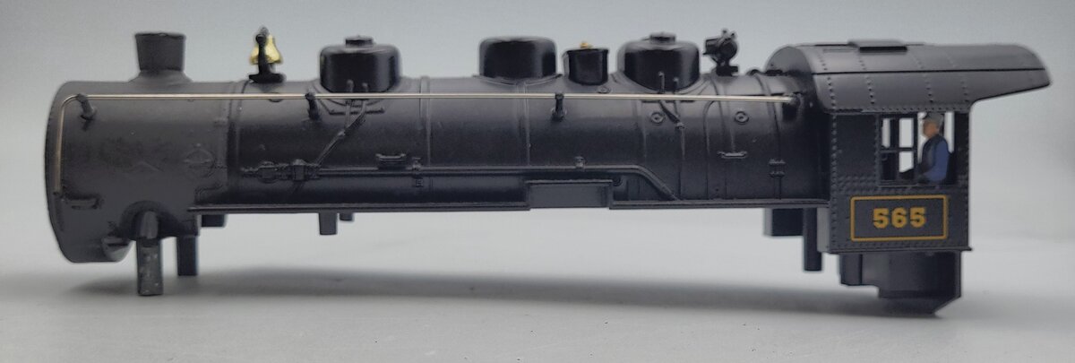 Lionel 18744-2 Black Diecast PRR 0-8-0 Steam Locomotive Boiler Shell #565
