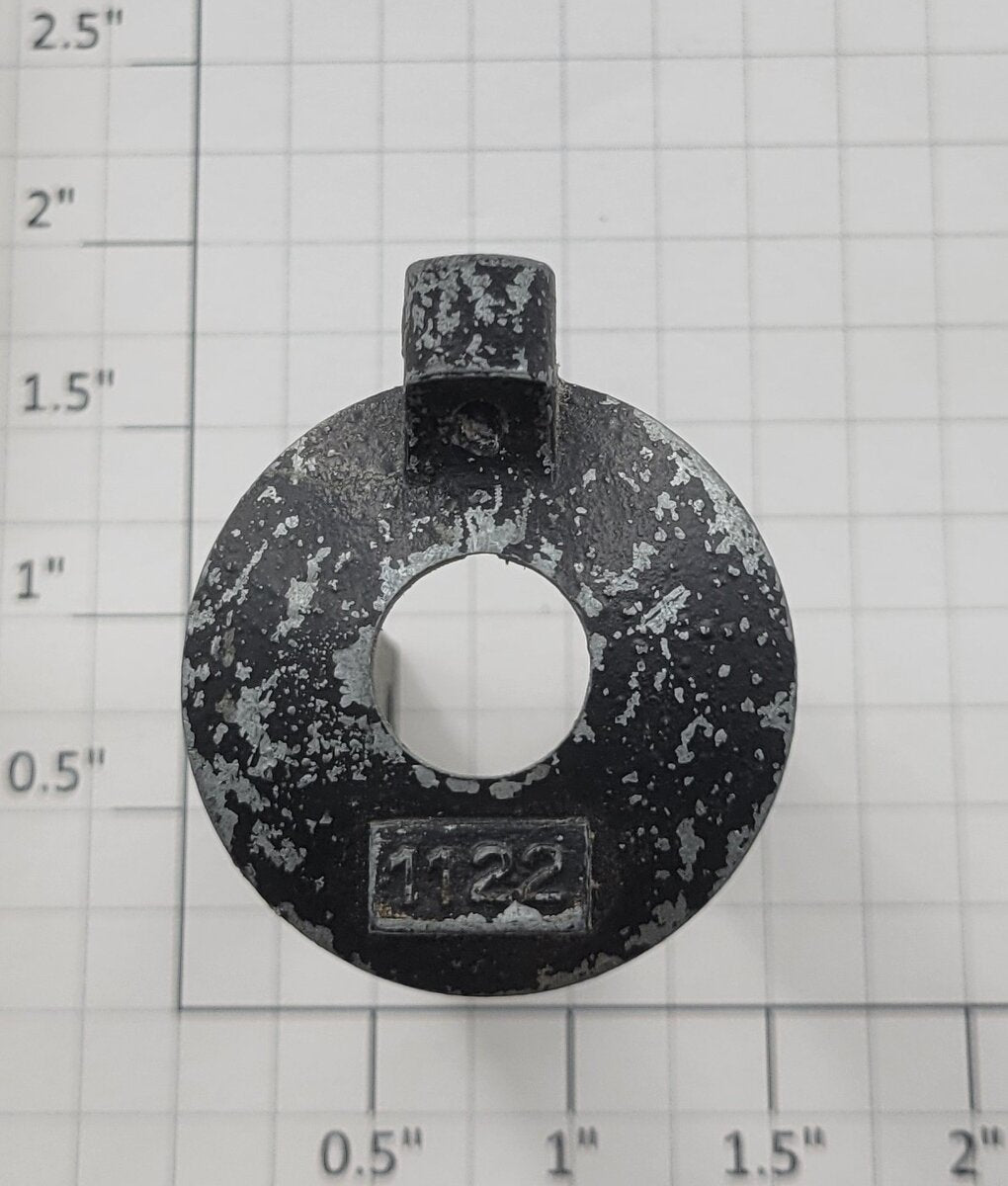 Ives 1122-10 O Gauge Prewar Steam Locomotive Boiler Front #1122