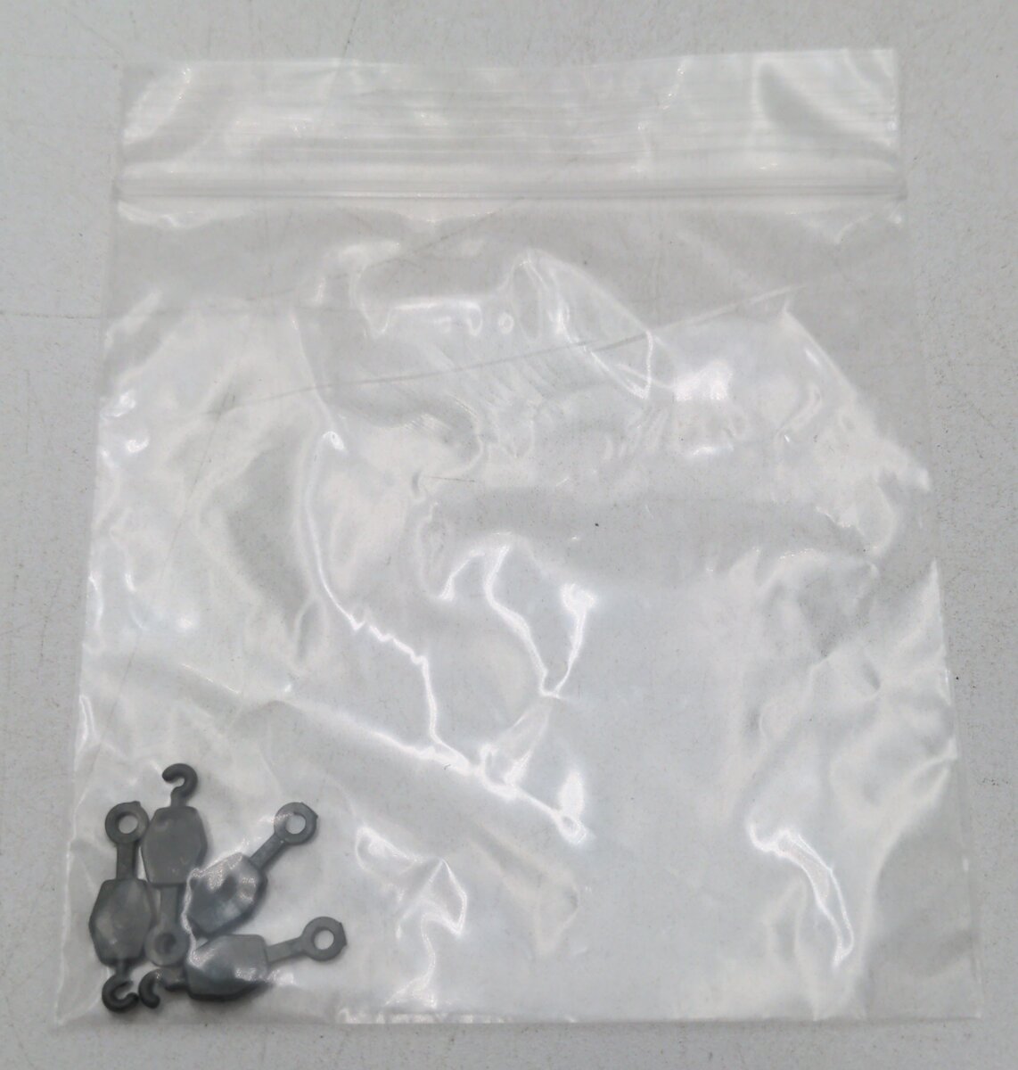 Steel City SS715 1:50 Small Hooks (4) - Unifinshed  1/4 inch long x 1/4 in wide