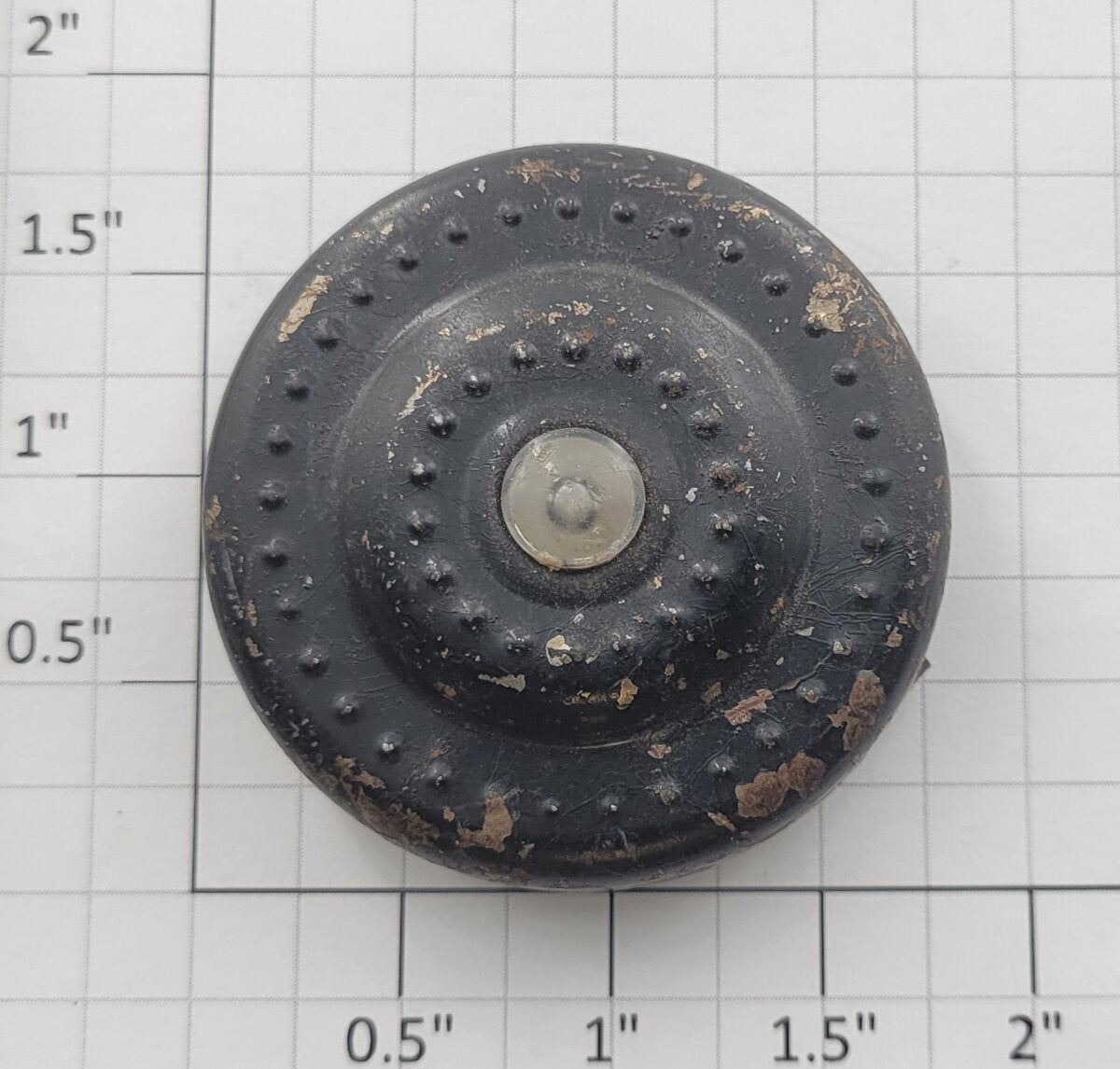 Acme 0629-10 O Gauge Prewar Steam Locomotive Boiler Front with Lens